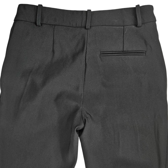 LANVIN Women’s Stretch Straight Cigarette Pants Black Size 38 (S) - Picture 4 of 11